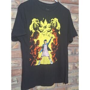 Stranger Things Eleven Loot Crate Graphic Tee Mens Sz L